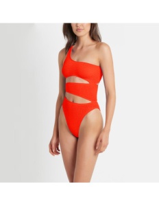 Costum de Baie Intreg Elegance Orange
