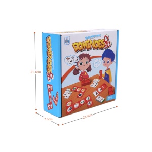 Joc de Societate Dominoes, 2 Jucatori, Multicolor, 3 ani+ - Img 2