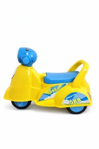 Motocicleta Pentru Copii Mini m&m Fara Pedale, Galben, 1.5 ani - Img 3