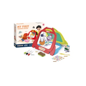 Tablă Magnetică 4-în-1 Educațională Copii - My First Drawing Board, Multicolor, 3ani+
