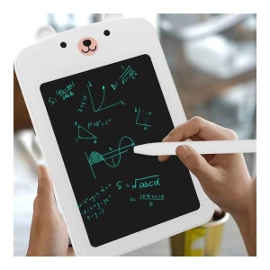 Tableta LCD pentru Scris si Desenat, Model Urs Polar Alb, Colturi Rotunjite, 232*143*6 mm - Img 2