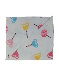 Baveta Bebelusi din finet, Multicolor Cod 18