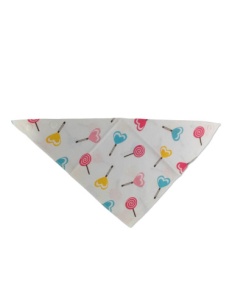Baveta Bebelusi din finet, Multicolor Cod 18 - Img 2