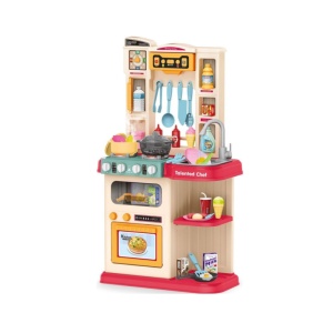Bucătărie de Jucărie Interactivă "Talented Chef" cu Aburi, Apă Curentă și 65 Piese – Set Complet pentru Copii, 3ani+