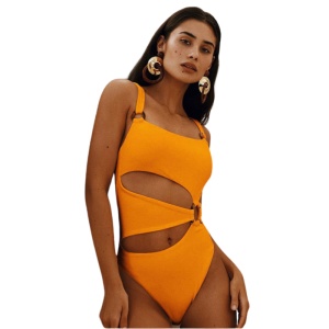 Costum de Baie Intreg, Electric Orange