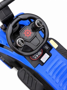 Excavator Electric cu Muzica Pentru Copii, Albastru - Img 6