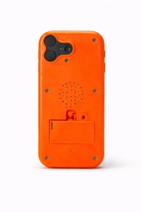 Jucărie Educativă Tip Smartphone cu Touchscreen, Povești și Sunete, 14 Taste, Portocaliu - Img 2