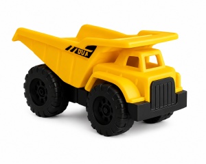 Jucarie Masinuta Basculanta, Galben, Plastic, Big Size, 26 cm x 14 cm