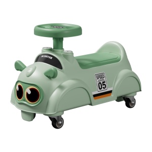 Mașinuță Ride-On pentru Bebeluși și Copii 0-4 Ani, Plastic PP, Verde