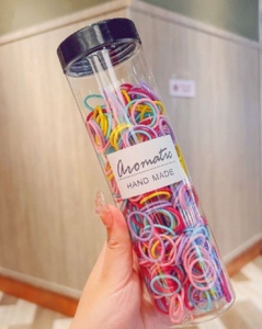 Set 300 Elastice pentru Par Multicolore