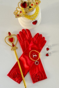 Set accesorii pentru Carnaval Printesa, 7 Piese, Galben - Img 4