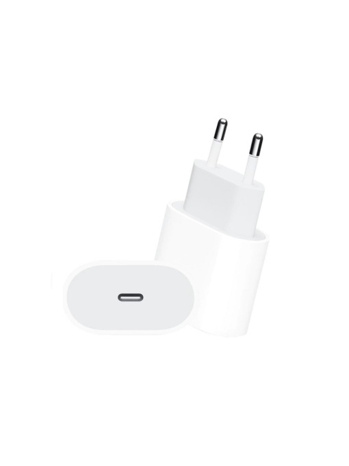 Захранващ адаптер от Apple USB C 20W за бърз пренос на данни
