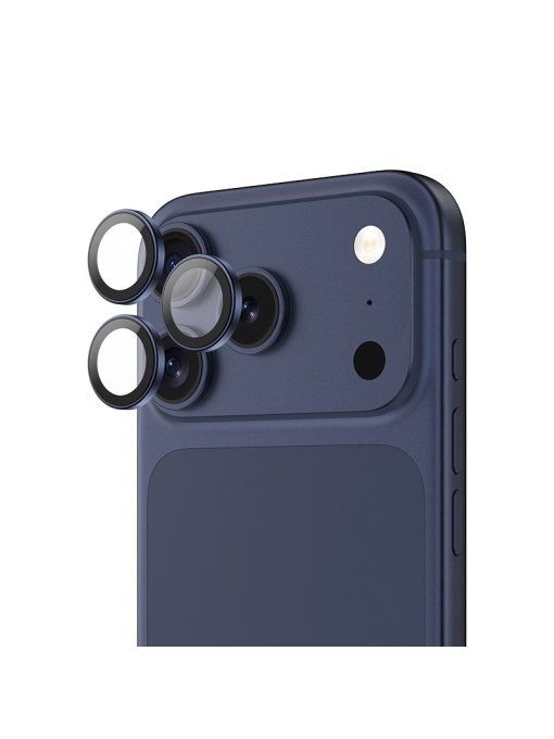 Защитен Протектор за Лещи със Син Кант за iPhone 17 Pro Max