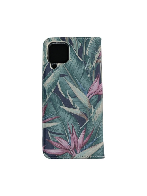 Калъф тип тефтер за телефон Summer Flower за Samsung A22 4G с място за карти и банкноти