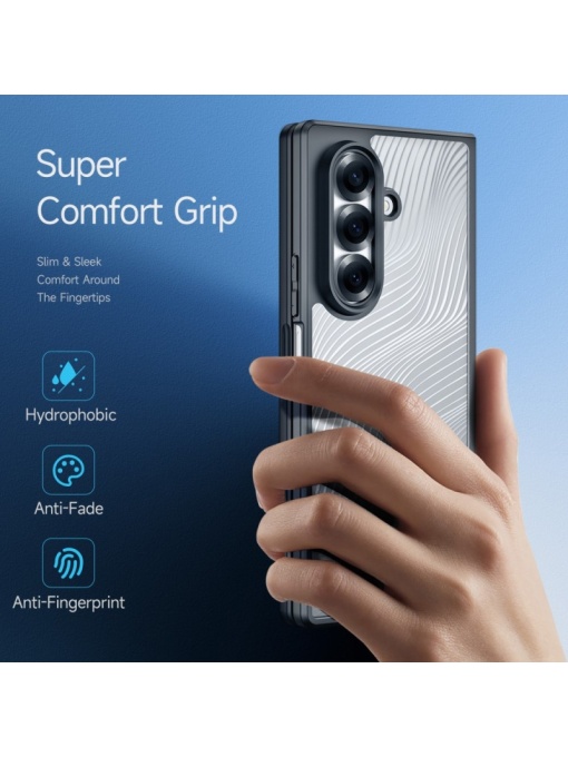 гръб Dux Ducis Черен за Samsung Galaxy Z Fold 7