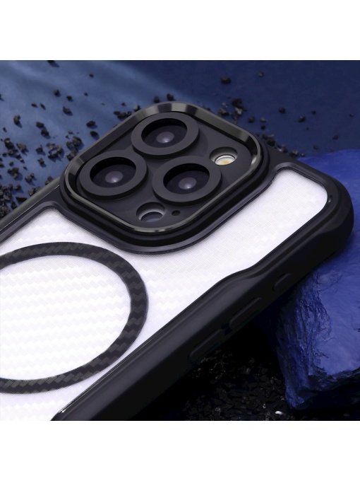 Карбонов кейс Defender Carbon с MagSafe за iPhone 15 Pro