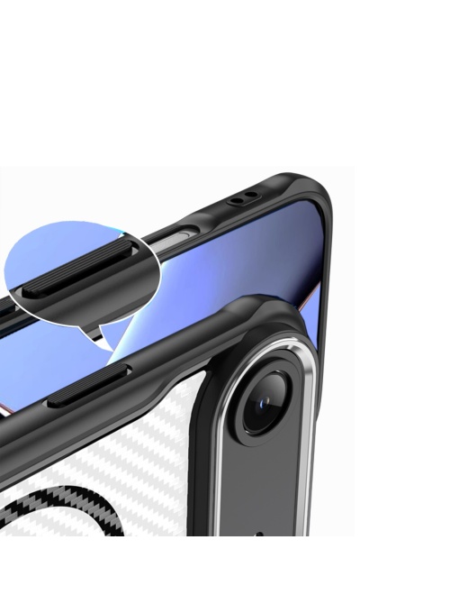 Карбонов Гръб Defender Carbon с MagSafe за iPhone 17 Air