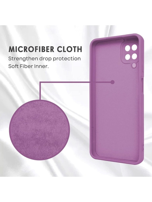 Лилав калъф Ring Silicone Venus за Samsung A12