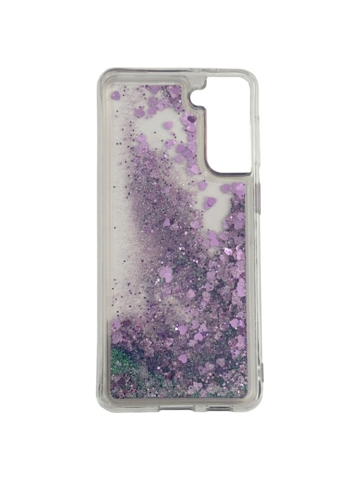 Нежен лилав гръб Floating Case за Samsung S21 Plus