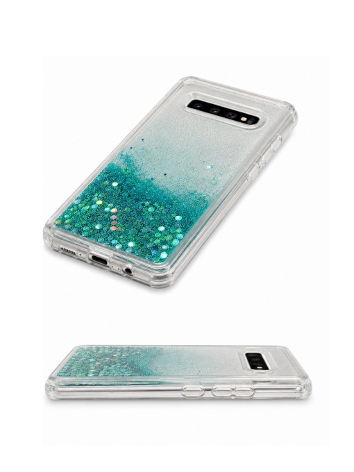 Нежен син калъф Floating Case за Samsung S10 Plus - Img 3
