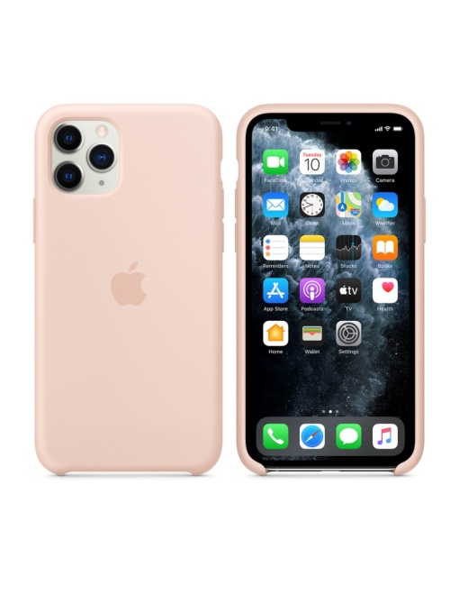 Оригинален Елегантен гръб за iPhone 11 Pro Розов