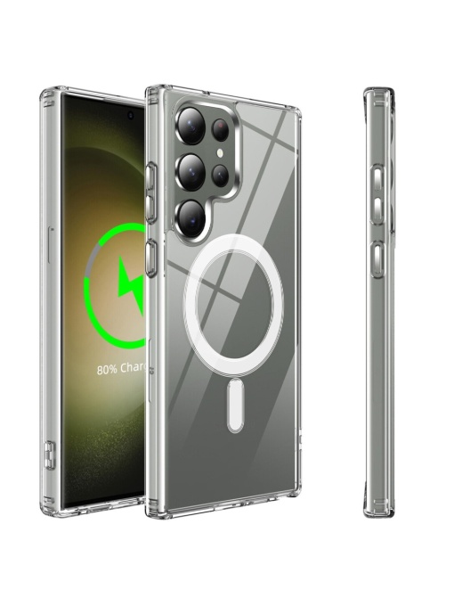 Прозрачен калъф MagSafe Color за Samsung Galaxy S26 Ultra