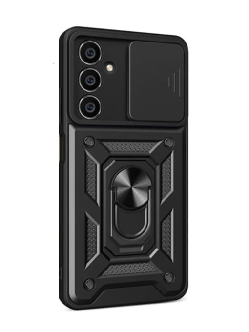 Противоударен черен гръб Camera Cover за Samsung A15