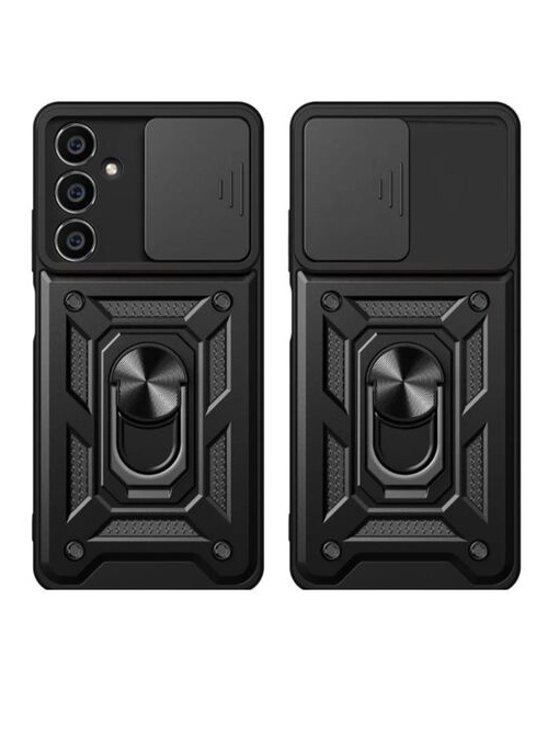 Противоударен черен калъф Camera Cover за Samsung A54 със защита от удари и надрасквания