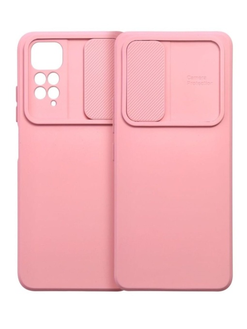 Силиконов калъф CAMSHIELD розов за Xiaomi Reddmi Note 11 11s 4G