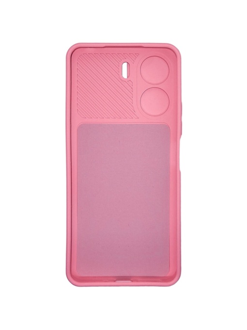 Силиконов калъф CAMSHIELD розов за Xiaomi Redmi 13C