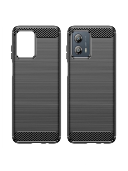 Силиконов калъф Top Carbon за Motorola Moto G53 със защита от удари и надрасквания