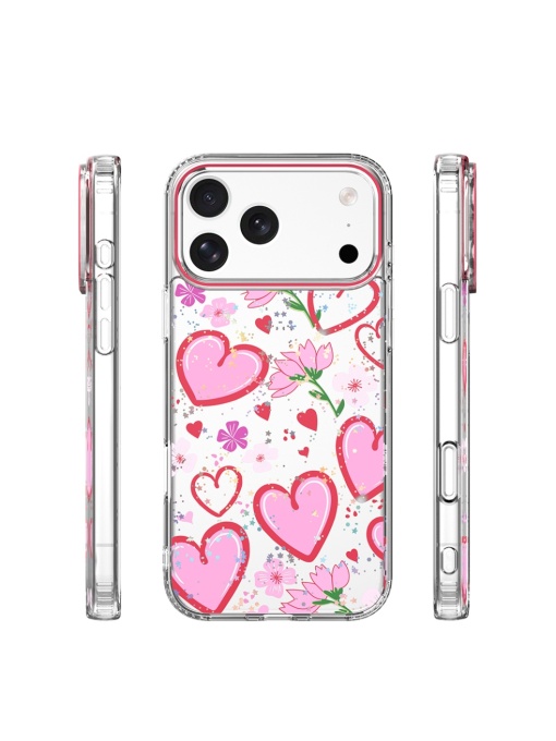 Силиконов Гръб Ultra Trendy Love Case Тип 1 за iPhone 17 Pro Max