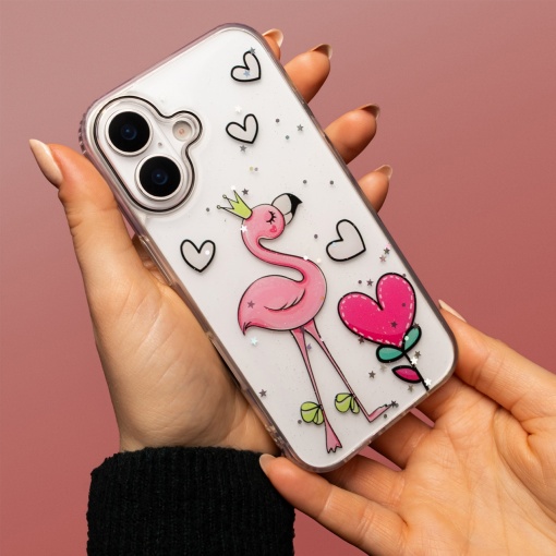 Силиконов кейс Ultra Trendy Love Case Тип 2 за iPhone 17 Pro Max