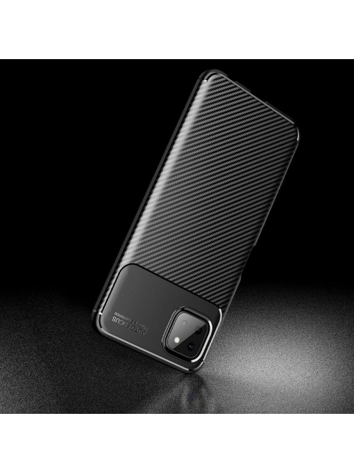 Силикон калъф Carbon за Samsung A22 5G със защита от удари и надрасквания