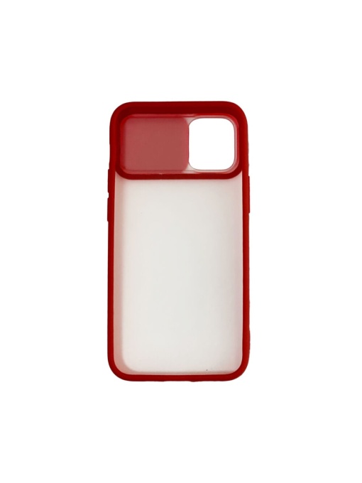 Червен кейс Camera Cover за IPHONE 11