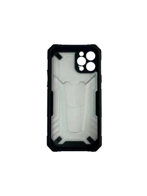 Черен Hybrid Case за IPHONE 12 Pro Max със защита от удари и надрасквания