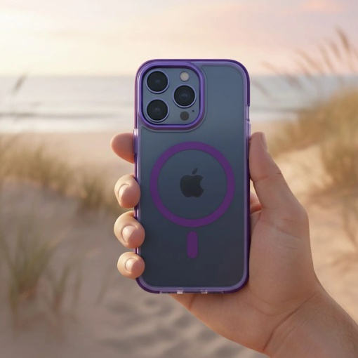 Case за iPhone 17 Frame Clear Hybrid Mag - Img 3