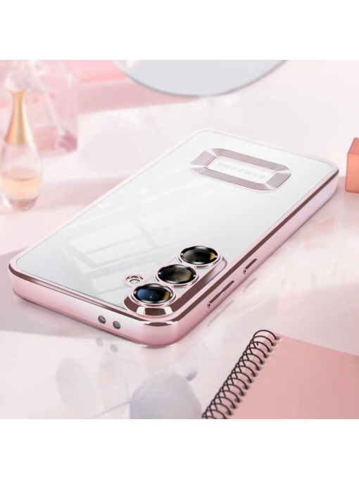Partner Glam Гръб с вграден протектор за камерата за Samsung Galaxy A17 с олеофобно покритие против отпечатъци
