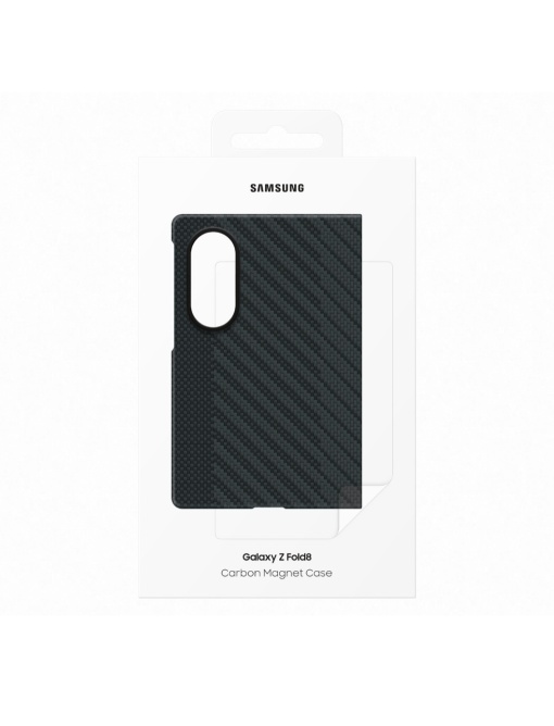 Samsung Original Carbon Magnet Case, compatible with MagSafe за Galaxy Z Fold 8, черен - Img 5