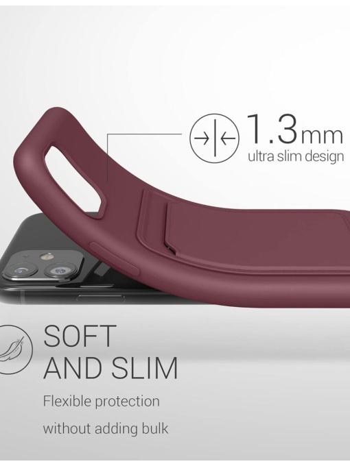Бургунди кейс Card Case за Samsung A16