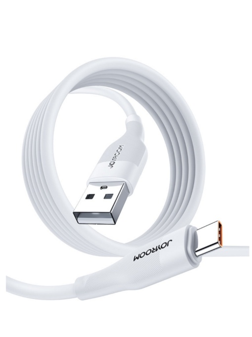 Кабел Joyroom USB към TYPE C Fast Charging 6А с дължина 1 метър за бърз пренос на данни