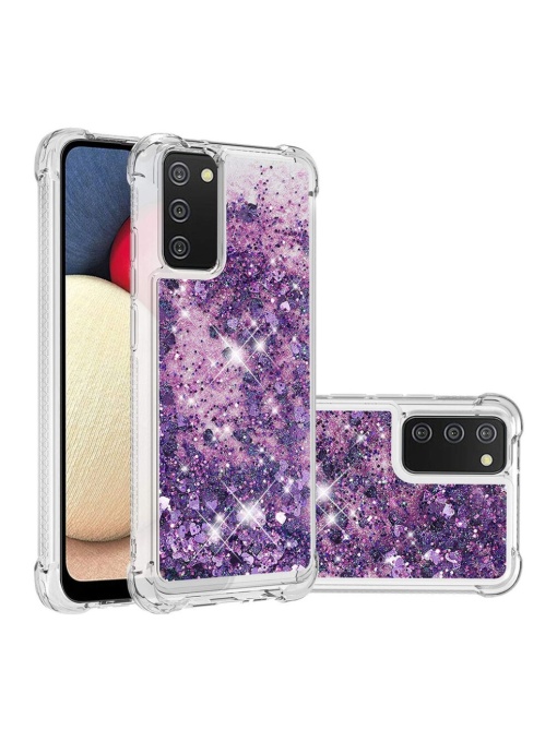 Нежен прозрачен плаващ гръб Floating Case за Samsung A02s
