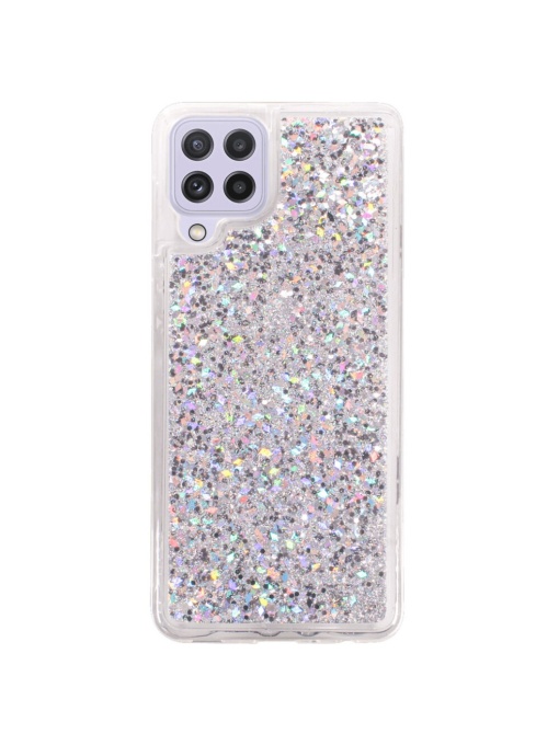 Нежен прозрачен плаващ кейс Floating Case за Samsung A22 4G