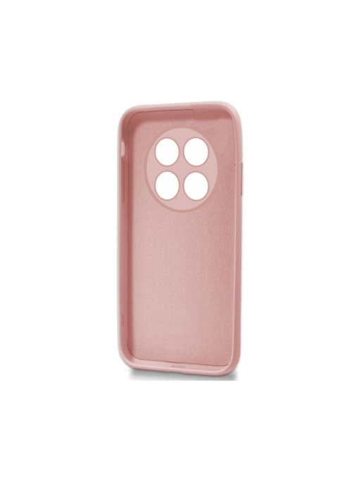 Прасковен цвят силиконов гръб POLY за Xiaomi Redmi Note 14 Pro 4G