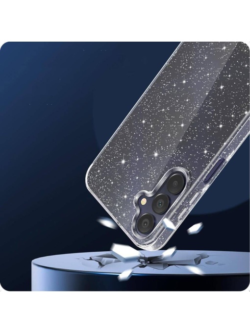 Прозрачен Гръб Shine 2 за Samsung Galaxy A56 със защита от удари и надрасквания