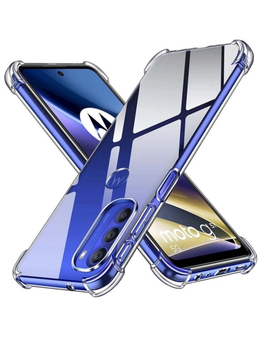 Прозрачен гръб ANTISHOCK за Motorola Moto G60