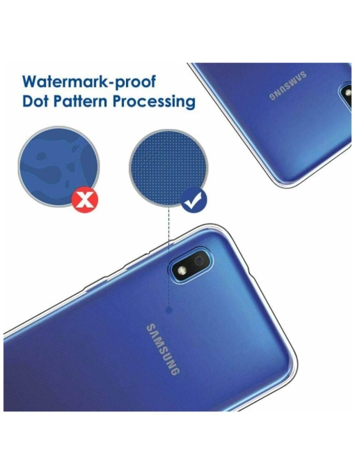 Прозрачен гръб TPU за Samsung A10