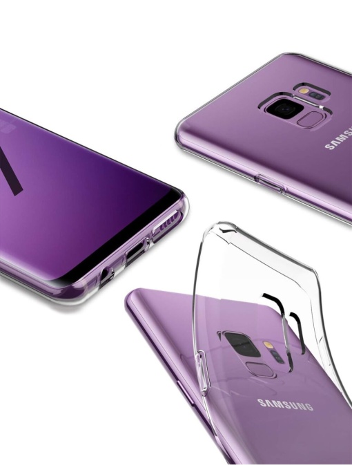 Прозрачен кейс TPU за Samsung S9