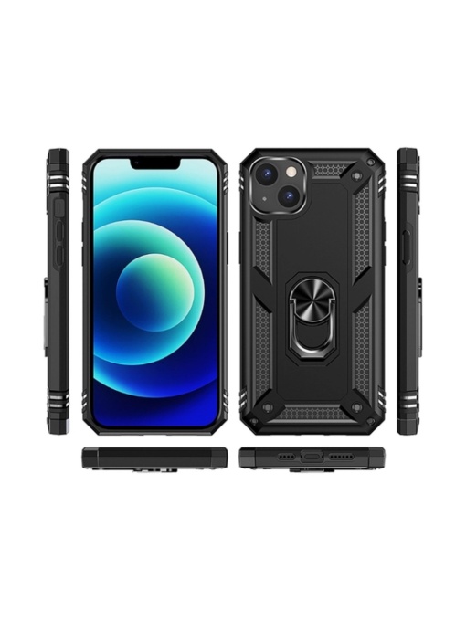 Противоударен черен гръб Zore за IPHONE 15