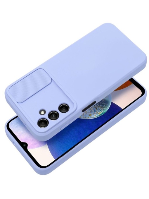 Силиконов калъф CAMSHIELD светло син за Samsung A05s